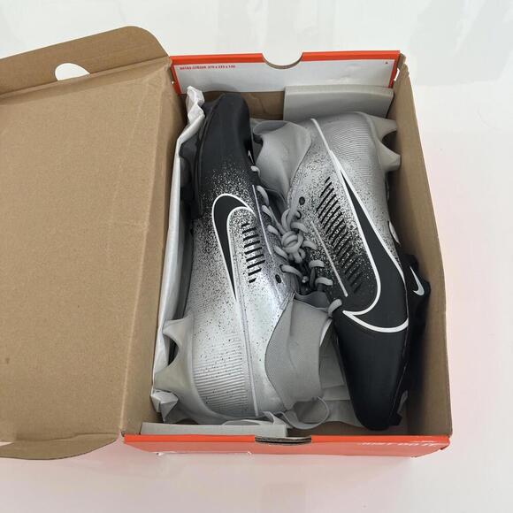 Nike Vapor Edge 360 Pro 2 Grey Black Football Cleats HF3454-003 Men\'s Size 16 main image 6